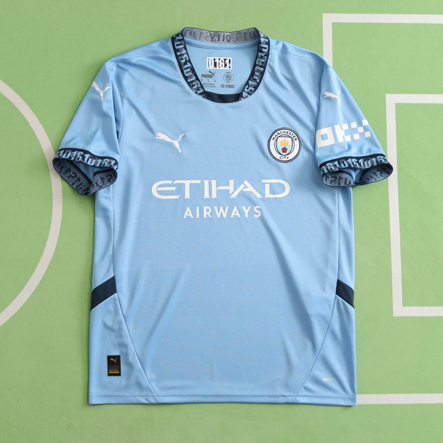MANCHESTER CITY HOME T-SHIRT 24/25, FAN VERSION