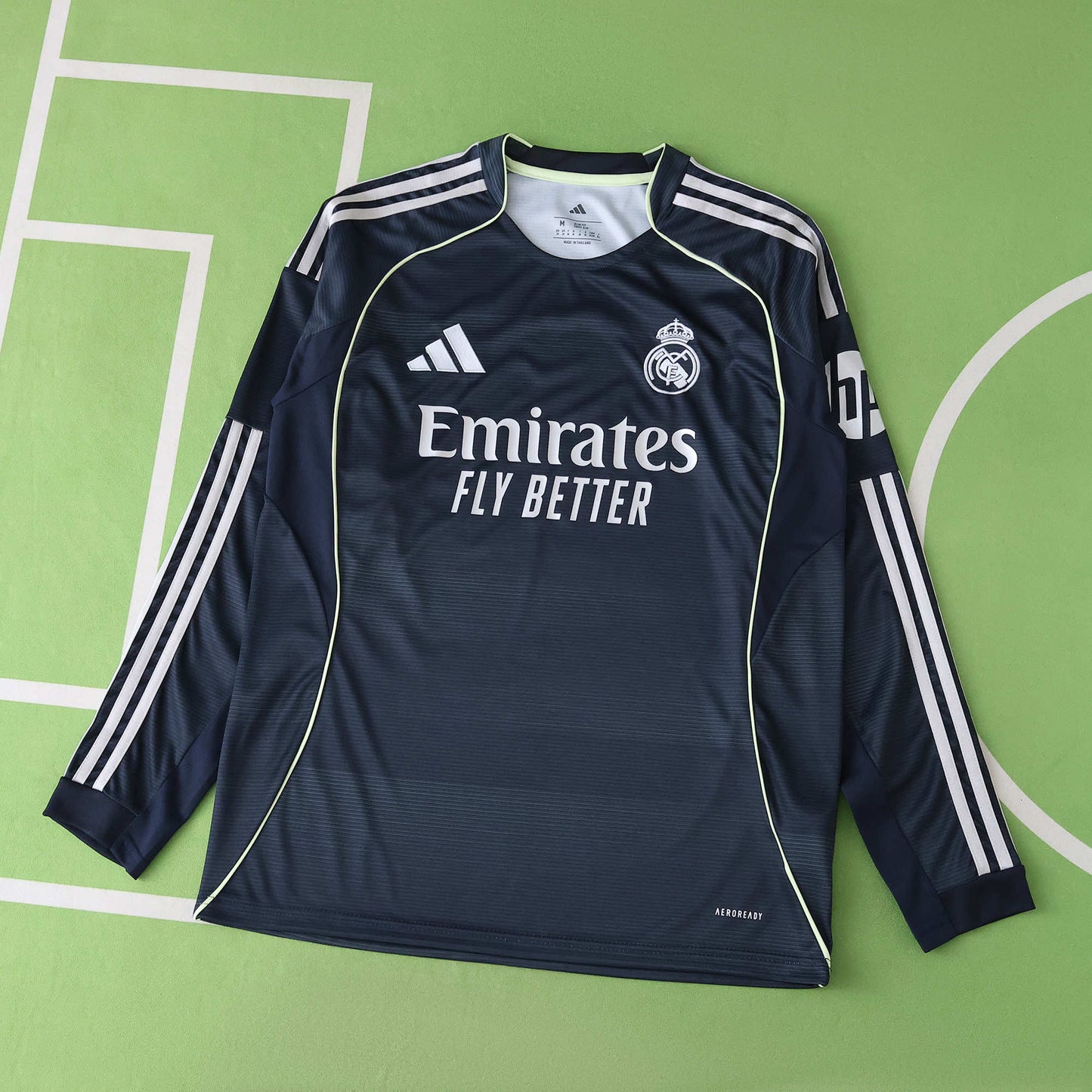 REAL MADRID AWAY 25/26 FULL SLEEVES, FAN VERSION