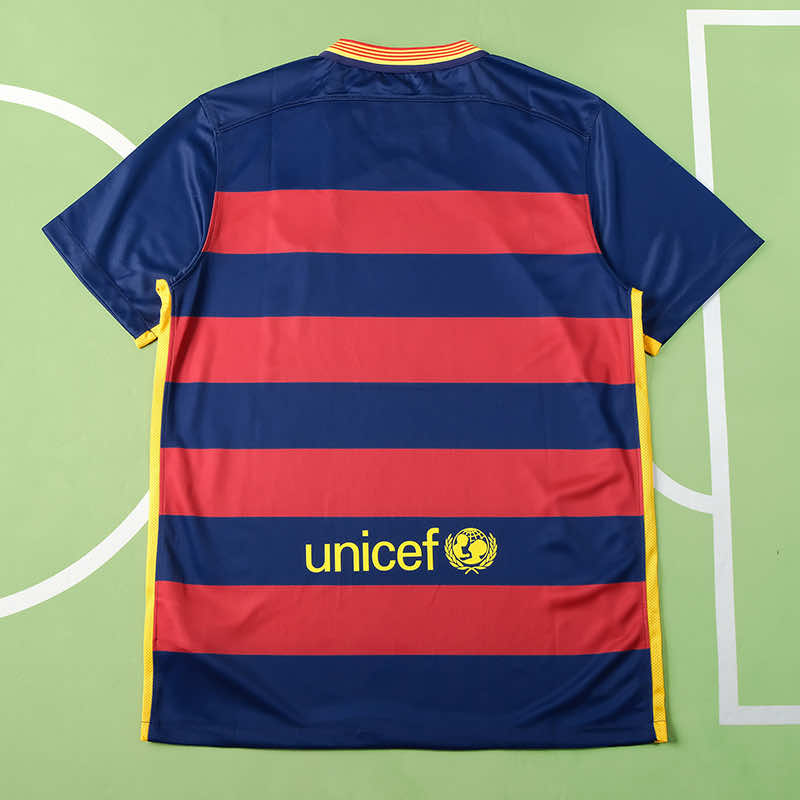 RETRO BARCELONA HOME 2015/16 HALF SLEEVES