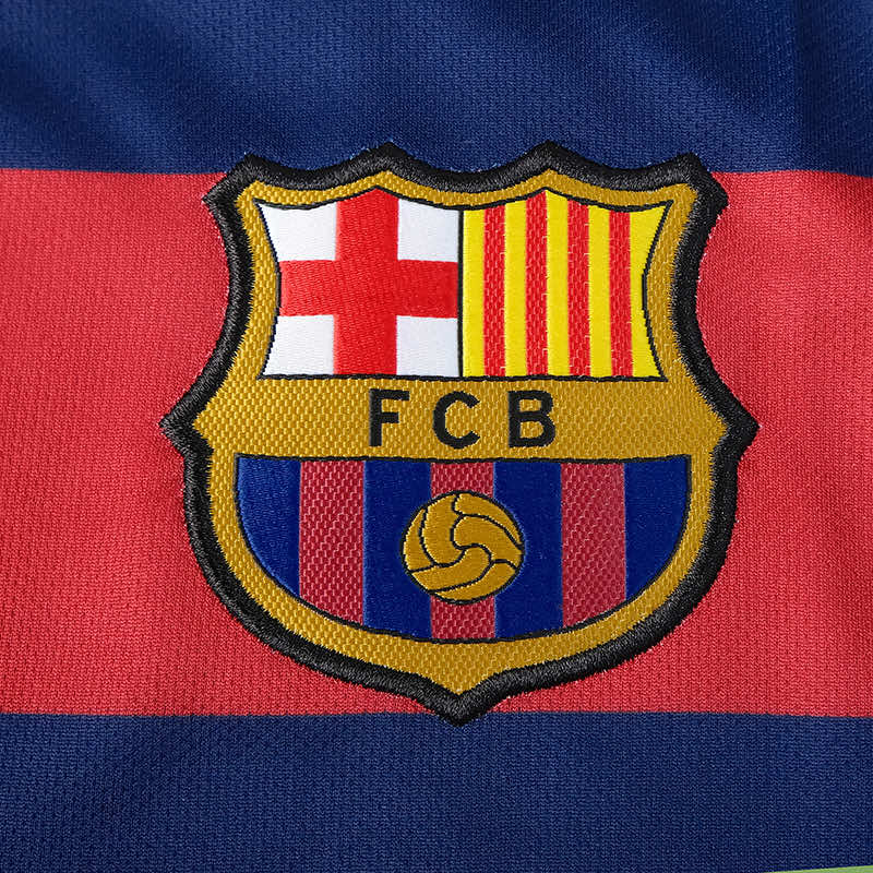 RETRO BARCELONA HOME 2015/16 HALF SLEEVES
