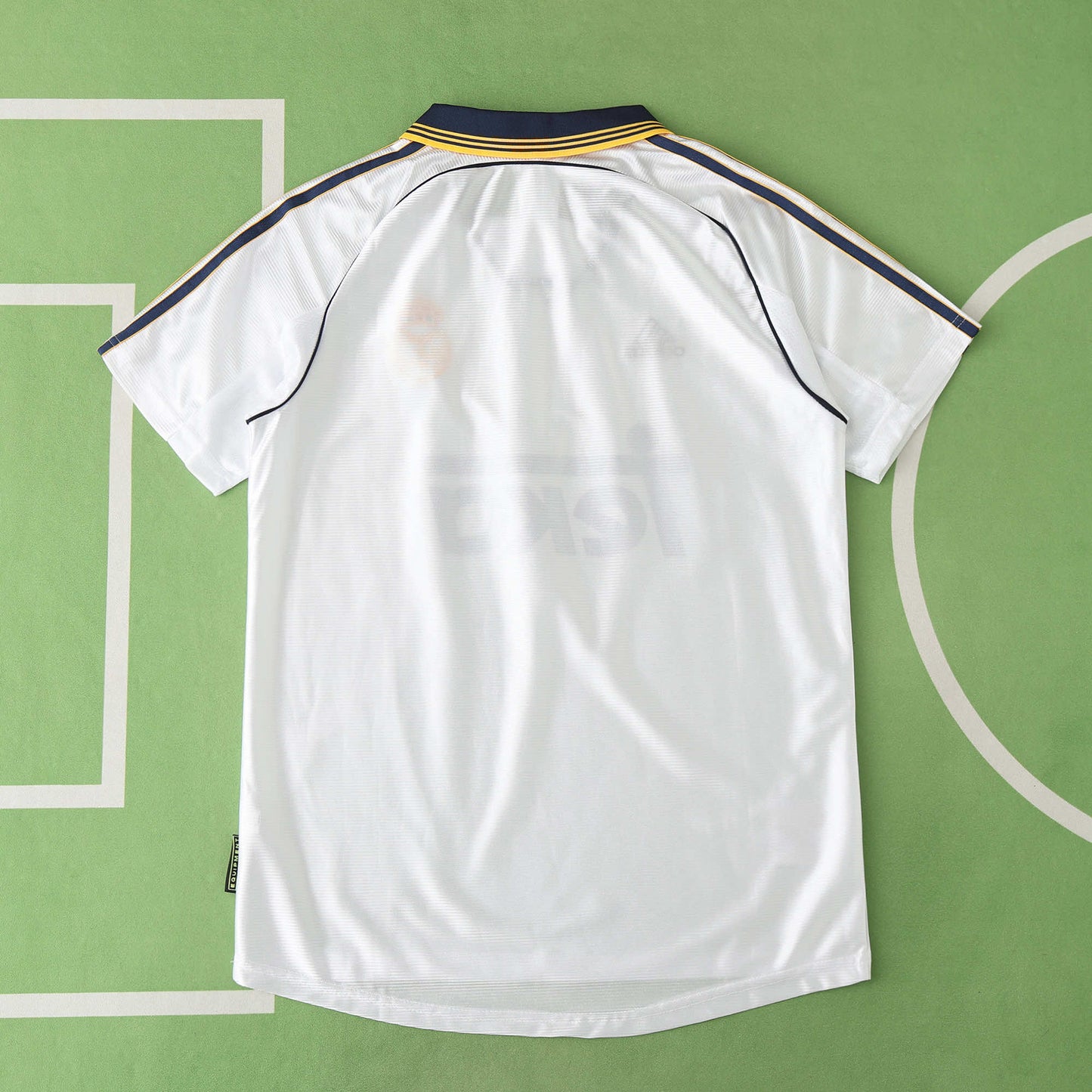 RETRO REAL MADRID HOME 1998-2000 HALF SLEEVES