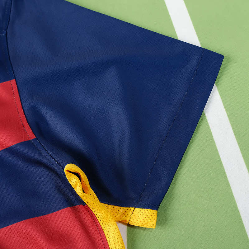 RETRO BARCELONA HOME 2015/16 HALF SLEEVES