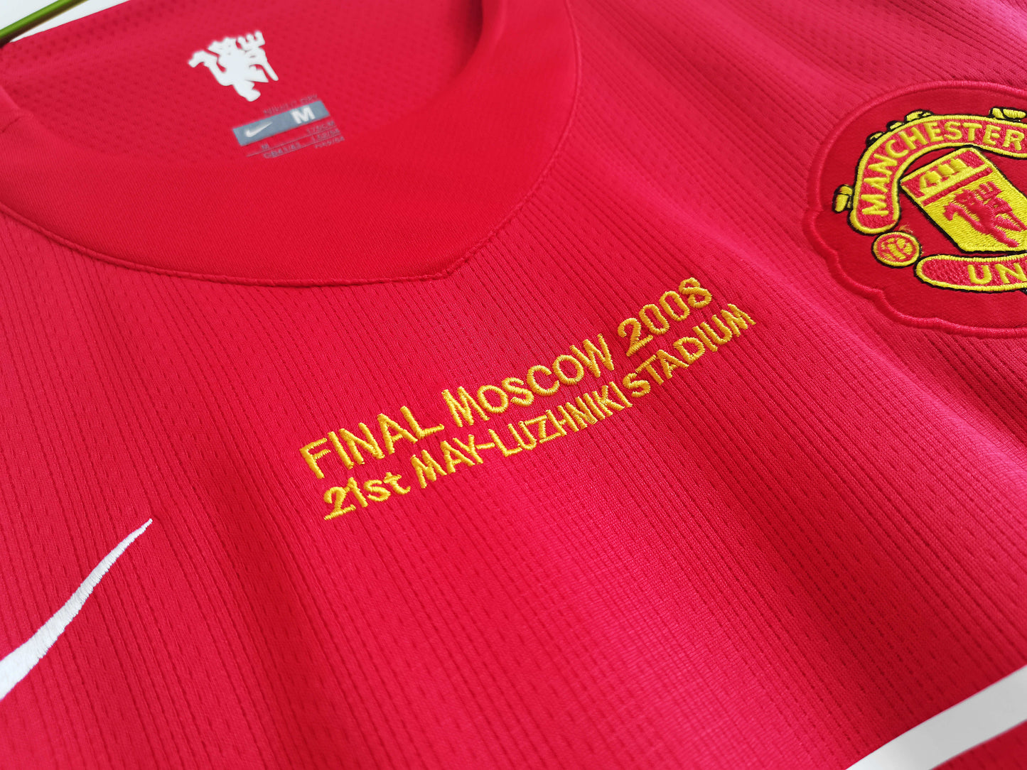 RETRO MANCHESTER UNITED HOME 2008/09 (CHAMPIONS) HALF SLEEVES