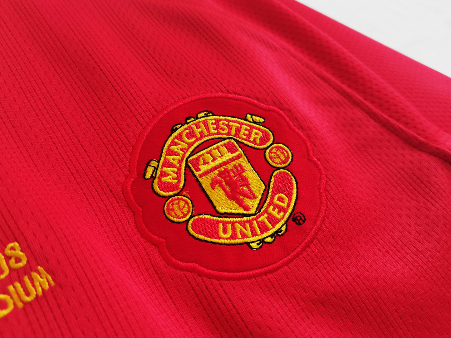 RETRO MANCHESTER UTD HOME 2008/09 (RONALDO 7) (CHAMPIONS) FULL SLEEVES