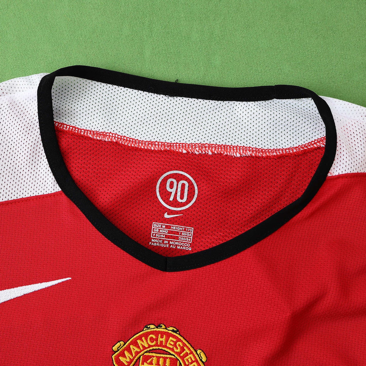 RETRO MANCHESTER UTD HOME 2004/05 HALF SLEEVES