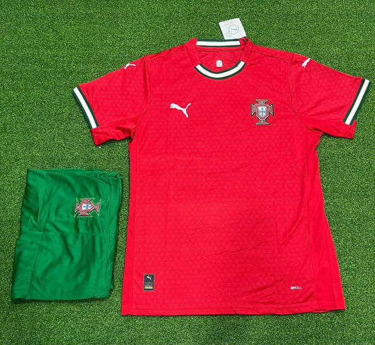 PORTUGAL HOME FULL KIT 2025/26 (JERSEY AND SHORTS)