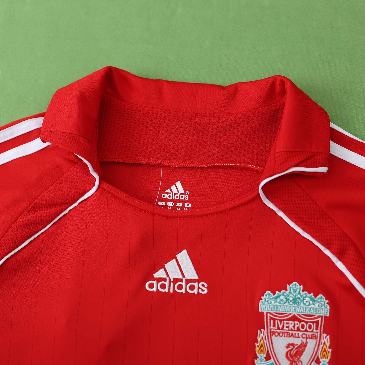 RETRO LIVERPOOL HOME 2006/08 HALF SLEEVES