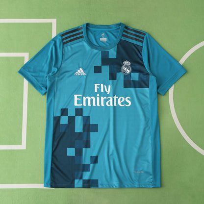 RETRO REAL MADRID THIRD 2017/18 HALF SLEEVES