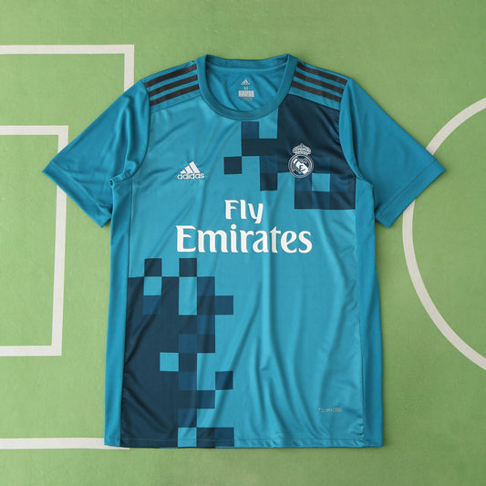 RETRO REAL MADRID THIRD 2017/18 HALF SLEEVES