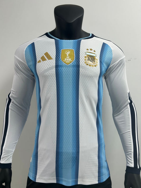 ARGENTINA HOME 2026 WORLD CUP FULL SLEEVES, PLAYER VERSION