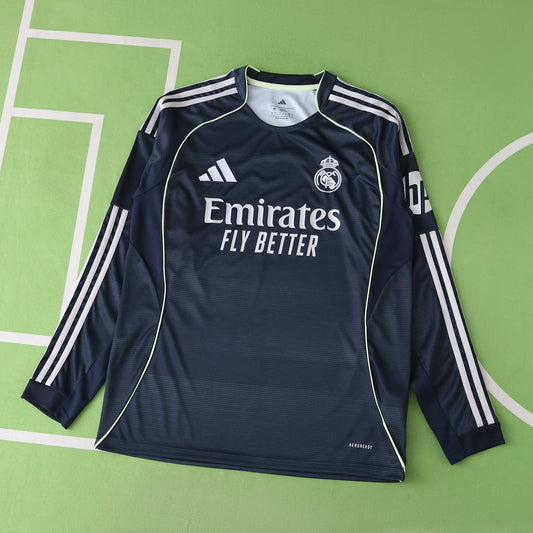 REAL MADRID AWAY 25/26 FULL SLEEVES, FAN VERSION