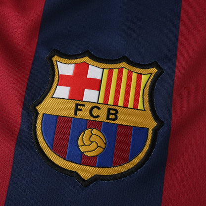 RETRO BARCELONA HOME 2014/15 HALF SLEEVES