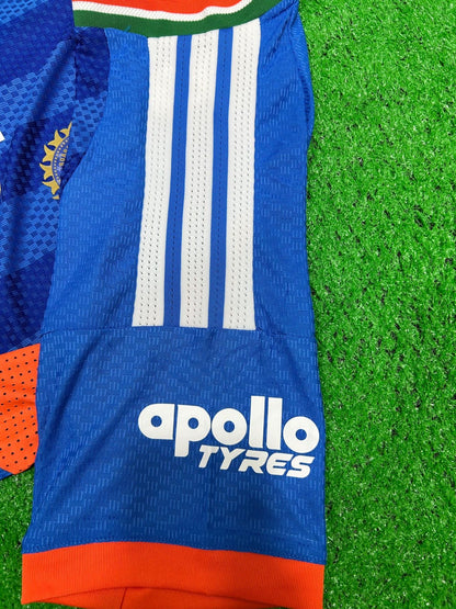 INDIA T20 WORLDCUP JERSEY (WITH SPONSOR)
