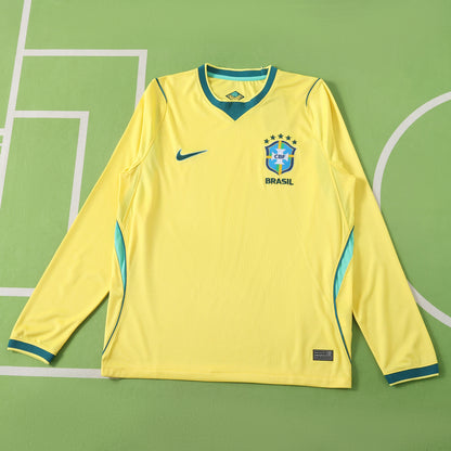 BRAZIL HOME AWAY 2026 WORLD CUP FULL SLEEVES ,FAN VERSION