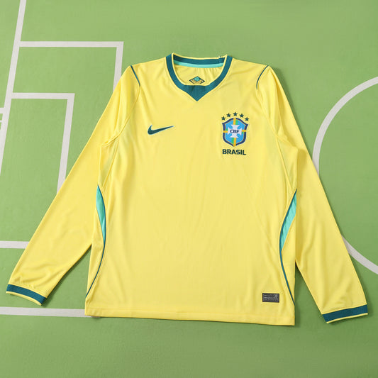 BRAZIL HOME AWAY 2026 WORLD CUP FULL SLEEVES ,FAN VERSION