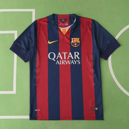 RETRO BARCELONA HOME 2014/15 HALF SLEEVES