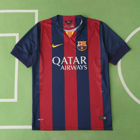 RETRO BARCELONA HOME 2014/15 HALF SLEEVES