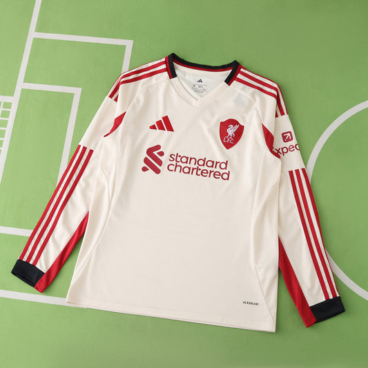 LIVERPOOL AWAY KIT 25/26, FULL SLEEVES FAN VERSION