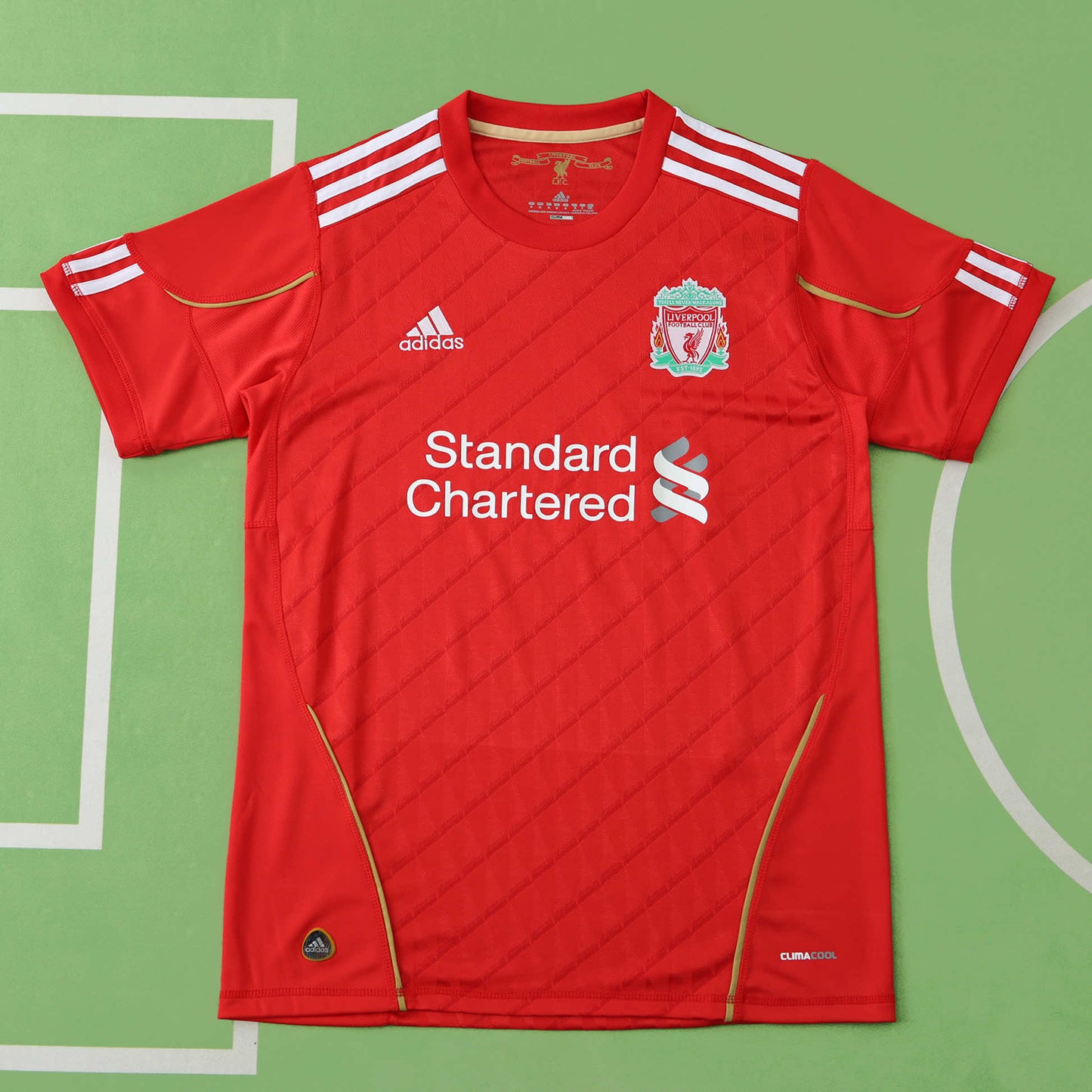 RETRO LIVERPOOL HOME 2011/12 HALF SLEEVES