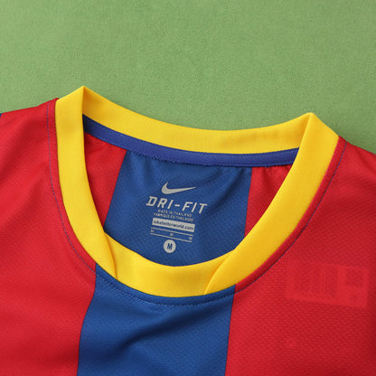 RETRO BARCELONA HOME 2010/11 HALF SLEEVES