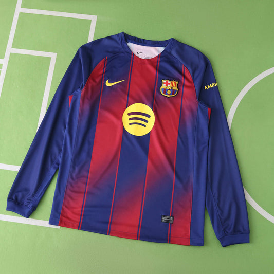 FC BARCELONA HOME 25/26 FULL SLEEVES, FAN VERSION