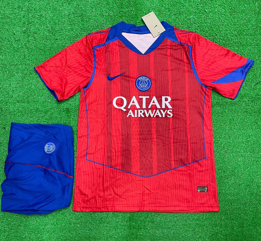 PSG AWAY KIT 25/26, FULL KIT (JERSEY AND SHORTS)