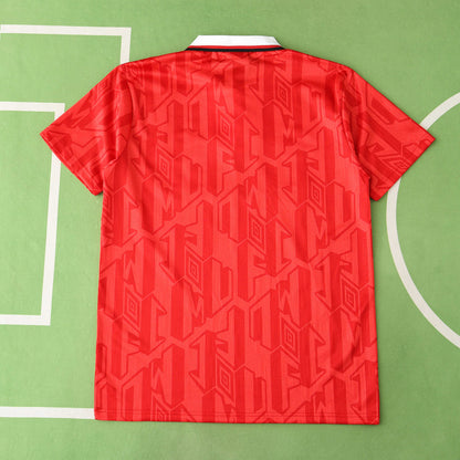 RETRO MANCHESTER UTD HOME 1992/94 HALF SLEEVES