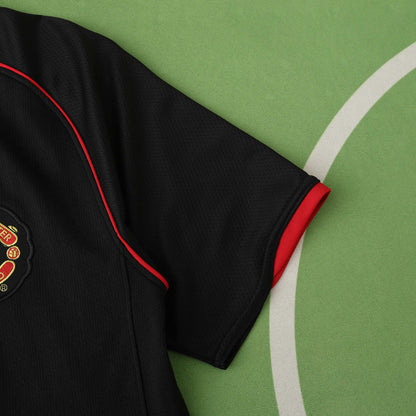 RETRO MANCHESTER UTD AWAY 2007/08 HALF SLEEVES