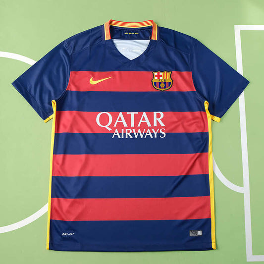 RETRO BARCELONA HOME 2015/16 HALF SLEEVES