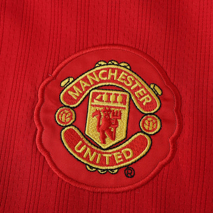 RETRO MANCHESTER UNITED HOME 2008/09 (CHAMPIONS) HALF SLEEVES