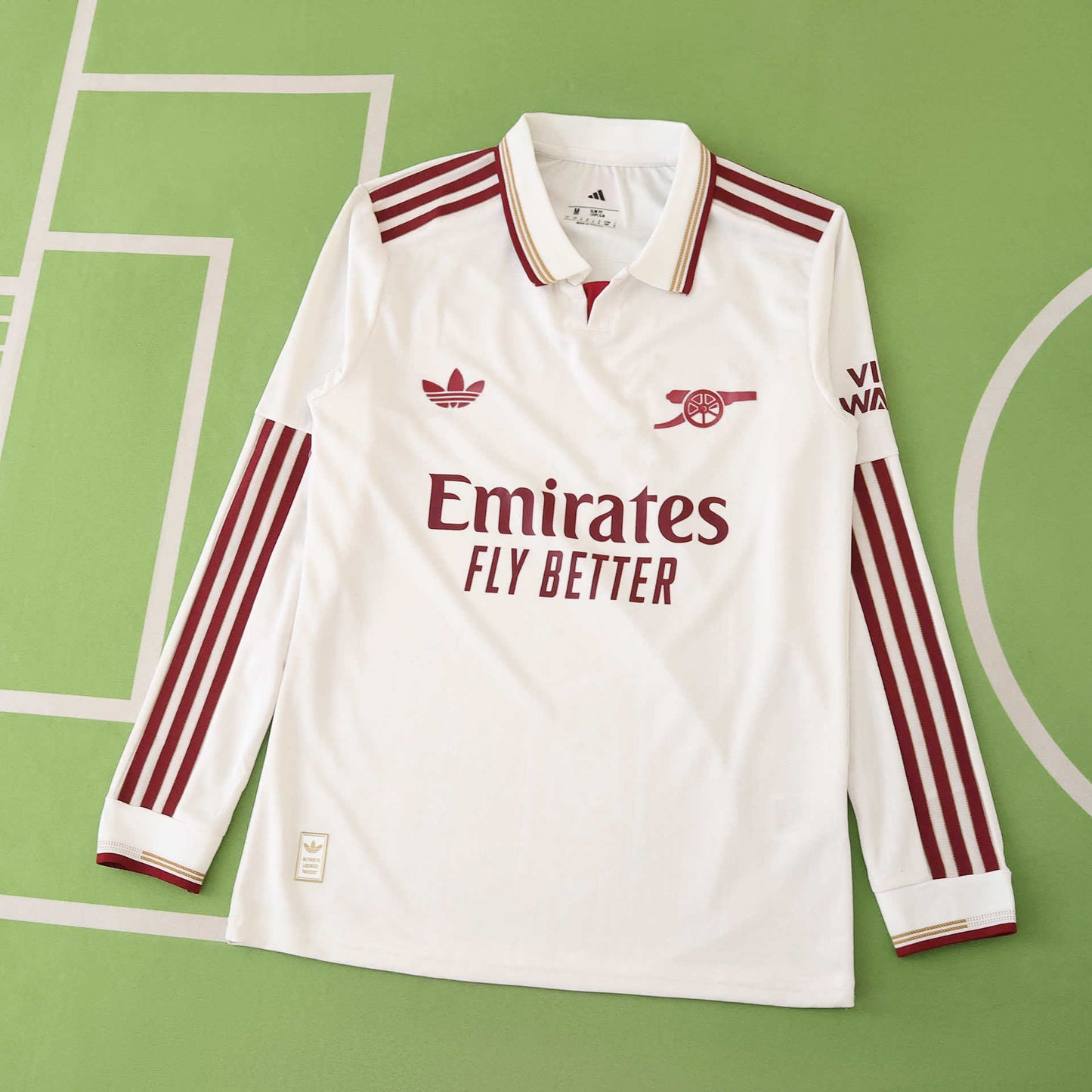 ARSENAL THIRD KIT 25/26, FULL SLEEVES, PLAYER VERSION