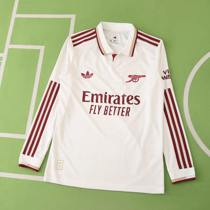 ARSENAL THIRD KIT 25/26, FULL SLEEVES, PLAYER VERSION