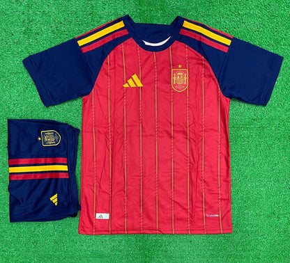 SPAIN HOME 2026 WORLD CUP FULL KIT (JERSEY AND SHORTS)