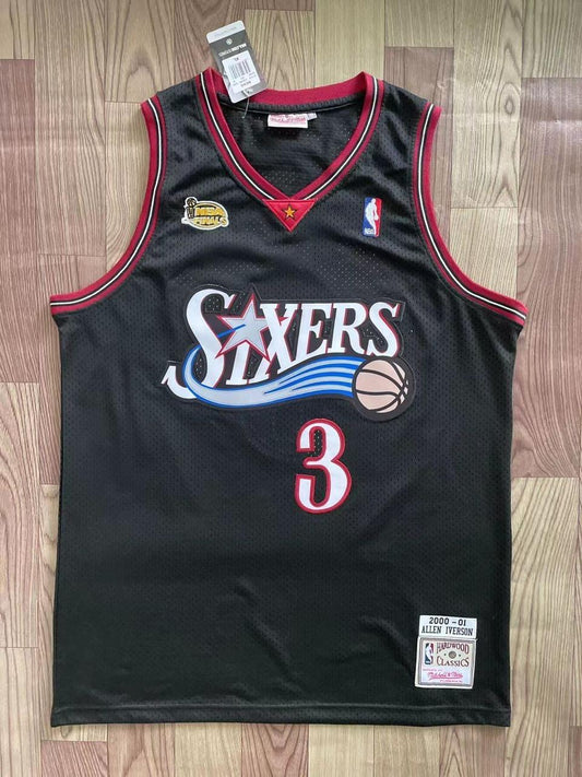PHILADELPHIA SEVENTY'S SIXERS AWAY 2001