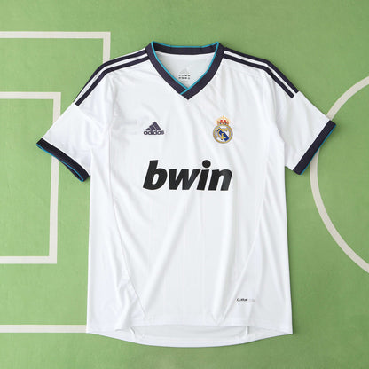 RETRO REAL MADRID HOME 2012/13 HALF SLEEVES