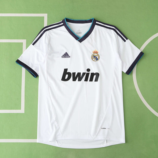 RETRO REAL MADRID HOME 2012/13 HALF SLEEVES