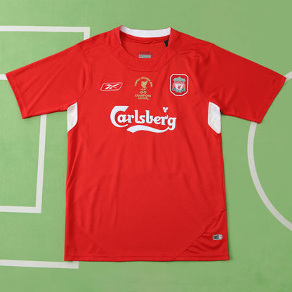 RETRO LIVERPOOL HOME 2004/06 HALF SLEEVES
