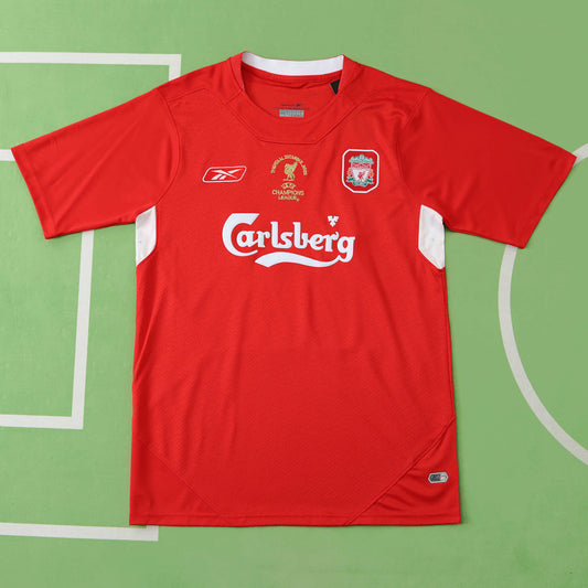 RETRO LIVERPOOL HOME 2004/06 HALF SLEEVES