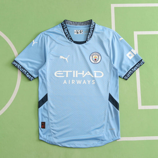 MANCHESTER CITY HOME KIT 24/25, PLAYER VERSION