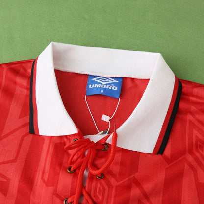 RETRO MANCHESTER UTD HOME 1992/94 HALF SLEEVES