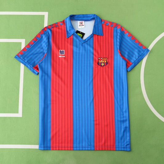 RETRO BARCELONA HOME 1990/91 HALF SLEEVES