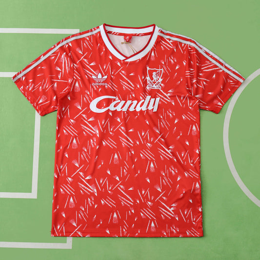 RETRO LIVERPOOL HOME 1989/91 HALF SLEEVES