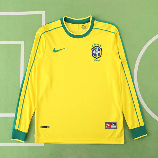 RETRO BRAZIL HOME 1998 FULL SLEEVES