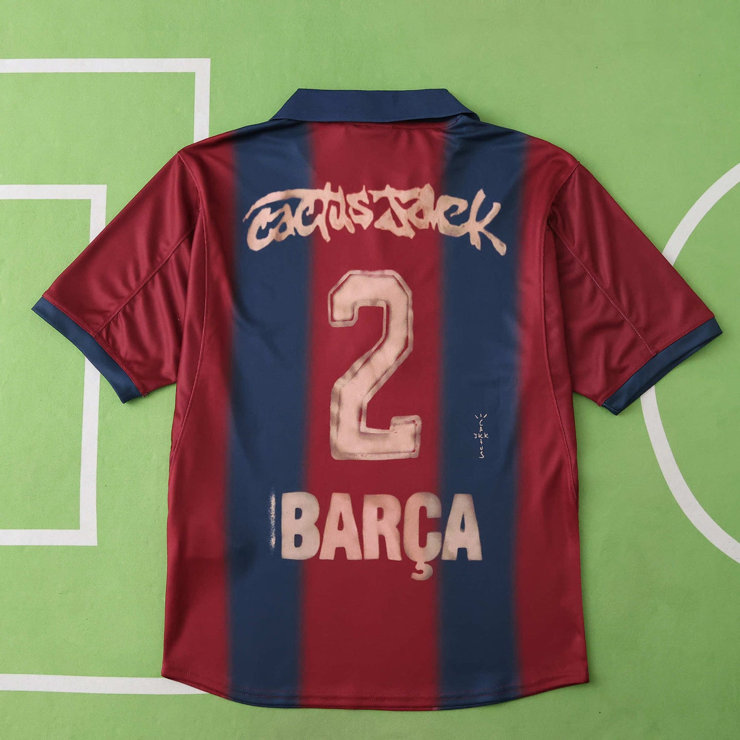 FC BARCELONA x TRAVIS SCOTT RETRO 2000/01, FAN VERSION
