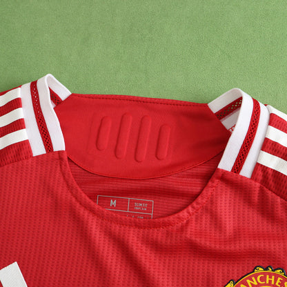 MANCHESTER UNITED HOME KIT 24/25, PLAYER VERSION