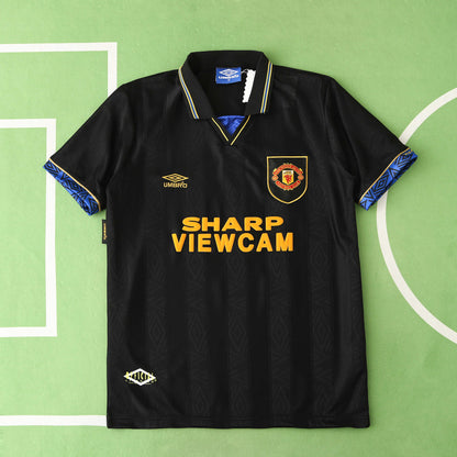RETRO MANCHESTER UTD AWAY 1993/95 HALF SLEEVES