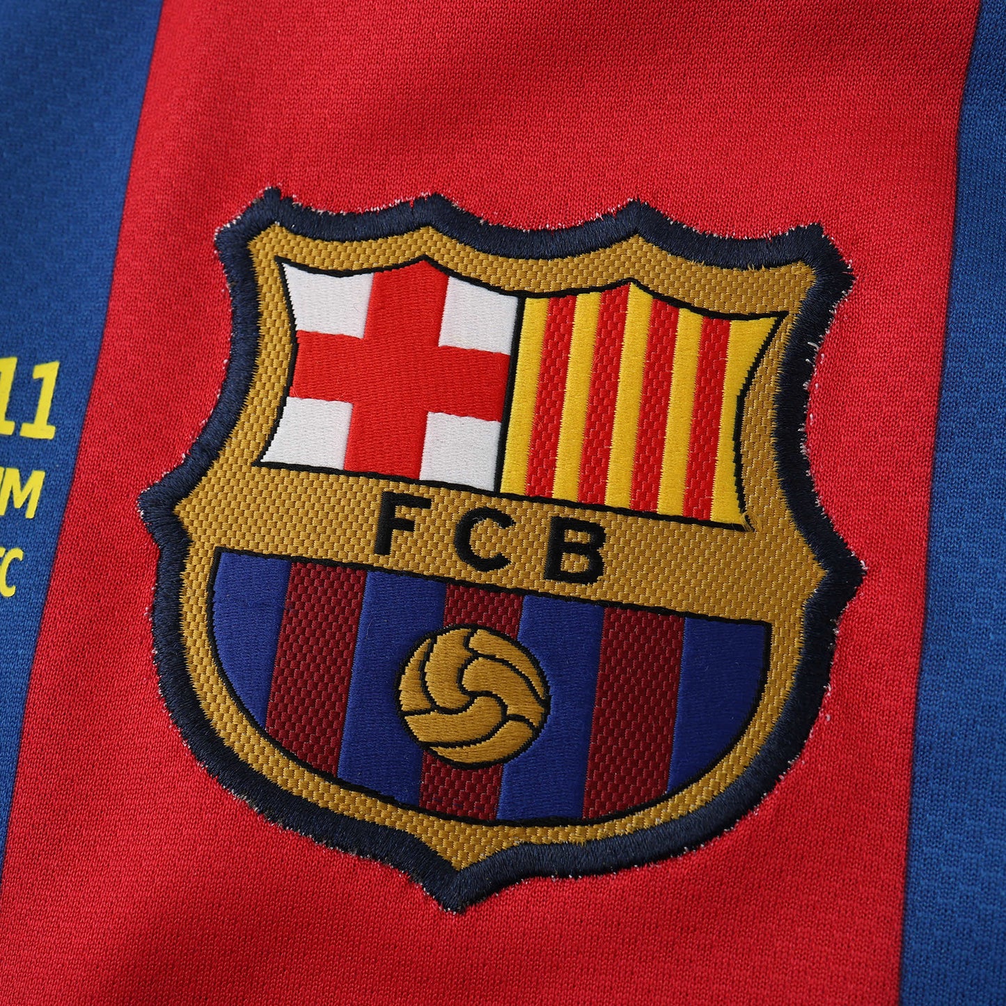 RETRO BARCELONA HOME 2010/11 HALF SLEEVES
